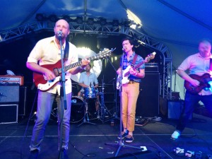 Michael Freuerstack and band, photo by Ben Burnett