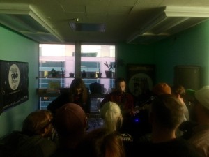 Mauno at CKDU, Photo by Andrew Sampson
